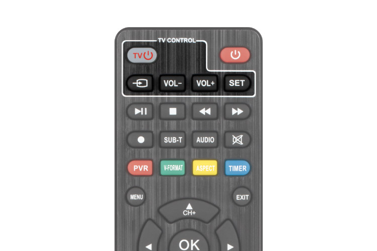 TV CONTROL - ovládání jedním dálkovým ovladačem
