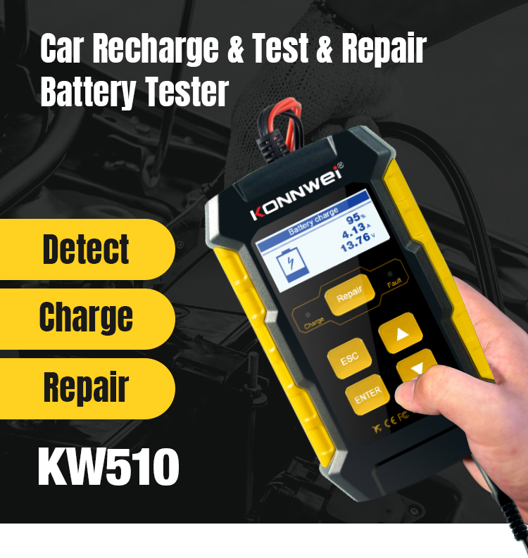 Tester batérií Konnwei KW510