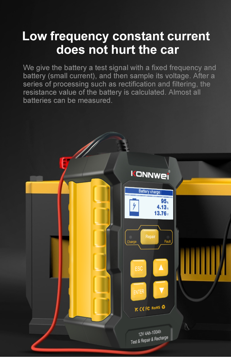 Tester batérií Konnwei KW510