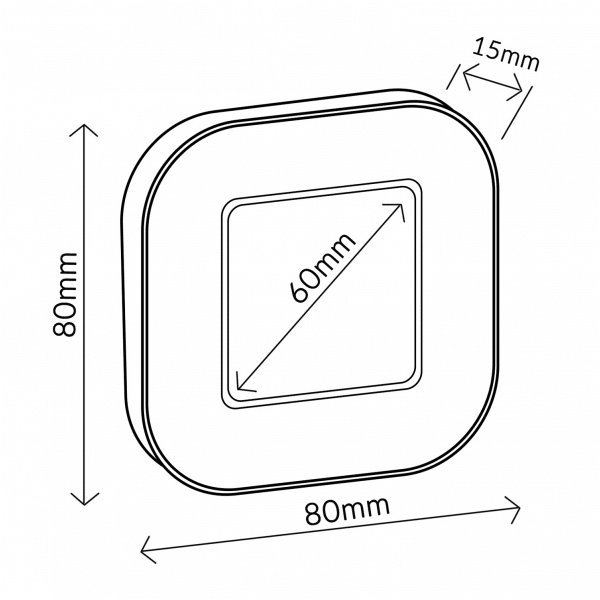 Cyfrowy timer stoper magnetyczny GB524