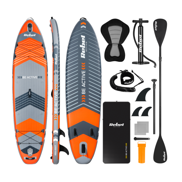 Deska SUP REBEL ACTIVE RBA-4507 - pomarańczowa