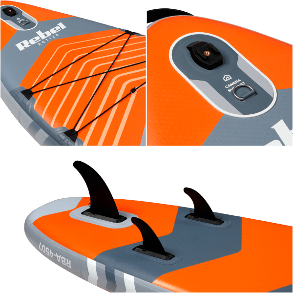 Deska SUP REBEL ACTIVE RBA-4507 - pomarańczowa