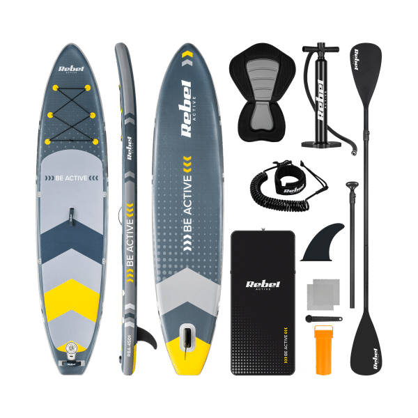 Deska SUP REBEL ACTIVE z siedziskiem 350x81x15, zestaw RBA4501