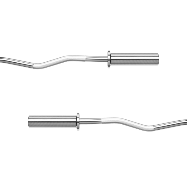 Gryf olimpijski łamany 50 mm z łożyskami, sztanga olimpijska łamana z łożyskami 120cm 9kg REBEL ACTIVE