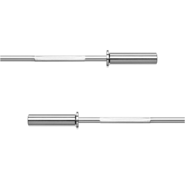 Gryf olimpijski prosty 50 mm z łożyskami, sztanga olimpijska z łożyskami 120cm 9kg REBEL ACTIVE