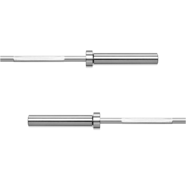 Gryf olimpijski prosty 50 mm z łożyskami, sztanga olimpijska z łożyskami 150cm 12.5kg REBEL ACTIVE