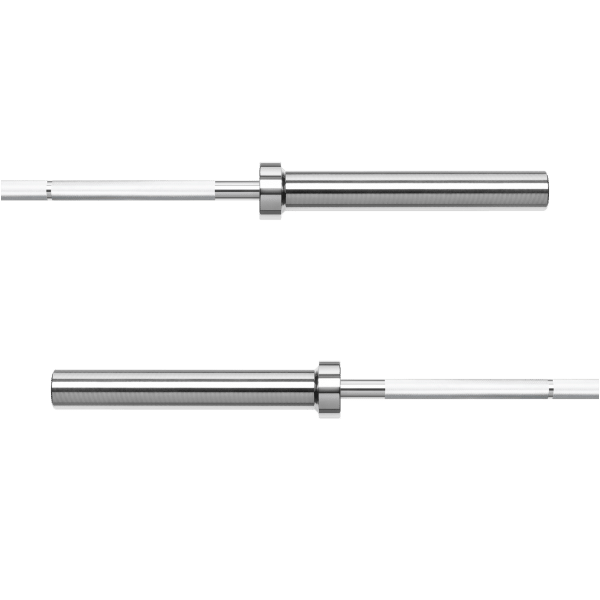 Gryf olimpijski prosty 50 mm z łożyskami, sztanga olimpijska z łożyskami 180cm 15kg REBEL ACTIVE