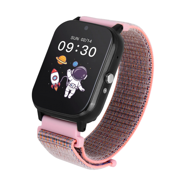 Smartwatch Garett Kids Tech 4G różowy velcro