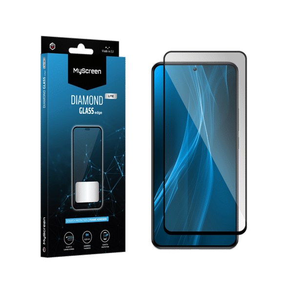 Szkło ochronne MyScreen DIAMOND GLASS LITE edge FULL GLUE Samsung Galaxy A14 4G/5G/M14