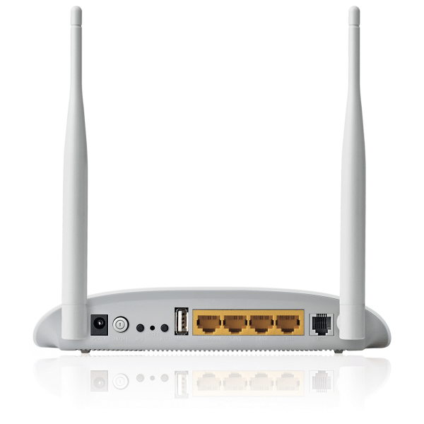 TP-LINK TD-W8968 Bezprzewodowy router/modem ADSL2+, standard N, 300Mb/s