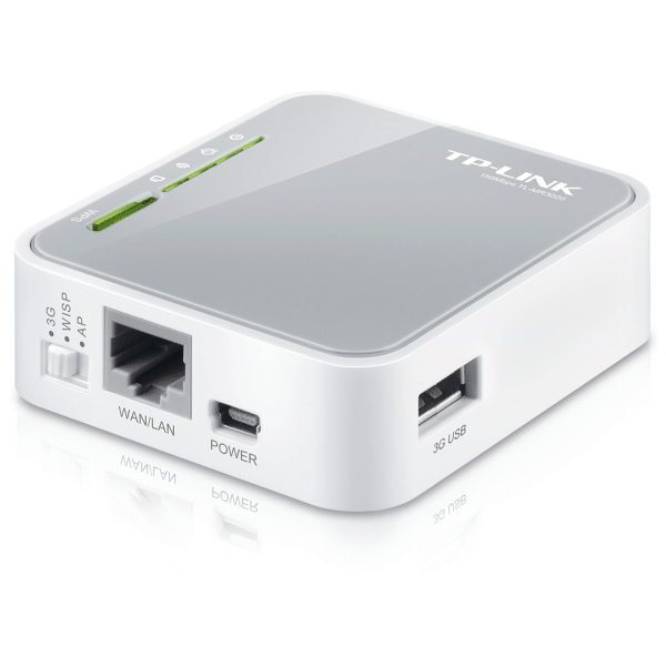 TP-LINK TL-MR3020 Przenośny router bezprzewodowy 3G/4G standard N