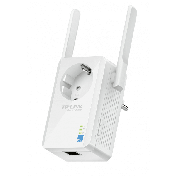 TP-LINK TL-WA860RE Wzmacniacz sygnału WiFi z gniazdkiem elektrycznym, 300Mb/s