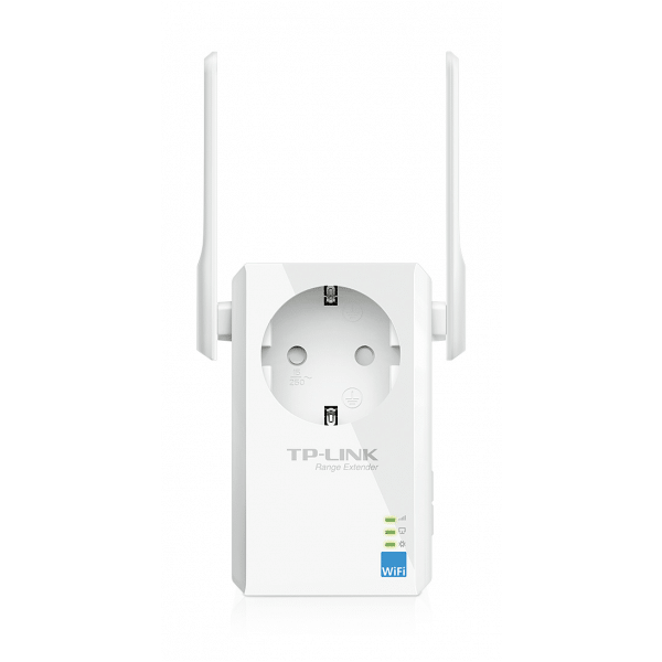 TP-LINK TL-WA860RE Wzmacniacz sygnału WiFi z gniazdkiem elektrycznym, 300Mb/s