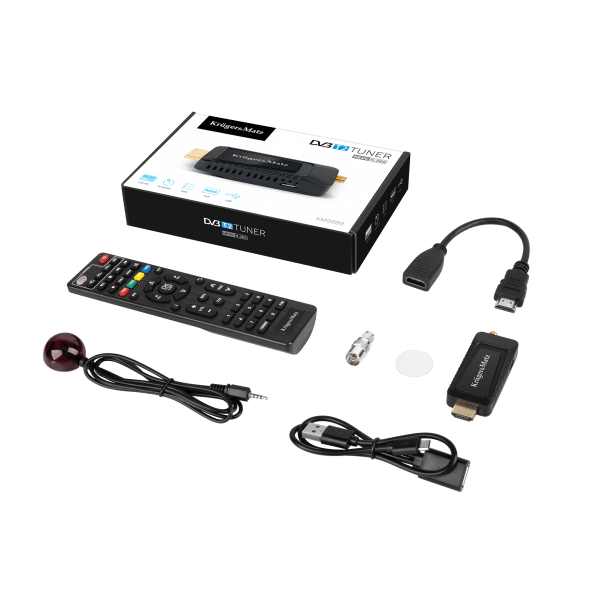 Tuner DVB-T2 HEVC H.265 mini na HDMI