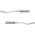 Gryf olimpijski łamany z łożyskami, sztanga olimpijska łamana z łożyskami 120cm 9kg REBEL ACTIVE