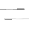 Gryf olimpijski prosty 50 mm z łożyskami, sztanga olimpijska z łożyskami 120cm 9kg REBEL ACTIVE