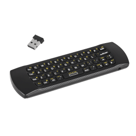 Klawiatura bezprzewodowa QUER z AIRMOUSE m.in. do Smart TV Android Dongle